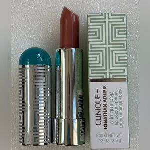 💋✨New CLINIQUE Jonathan Adler POP Lipstick + Primer in 04 BEIGE POP Full Size ✨💋